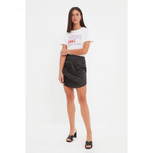 Trendyol Black Mini Skirt