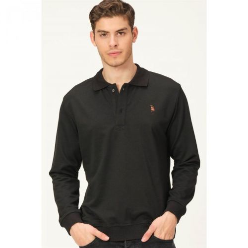 V4007 DEWBERRY MEN'S SWEATSHIRT-BLACK