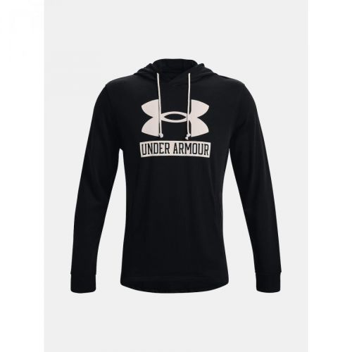 Under Armour Sweatshirt UA Rival Terry Logo Hoodie-BLK - Mens