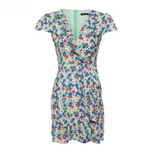 Trendyol Blue Petite Frilly Dress