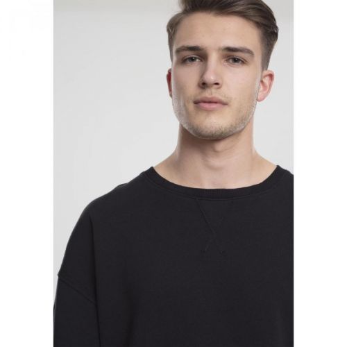 Oversized Open Edge Crew black