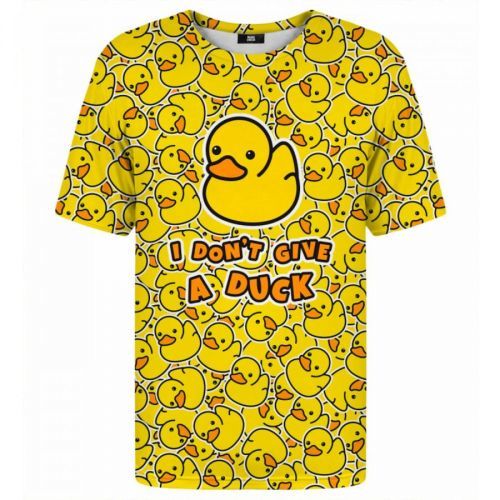Mr. GUGU & Miss GO Unisex's I Don'T Give A Duck T-Shirt Tsh2322