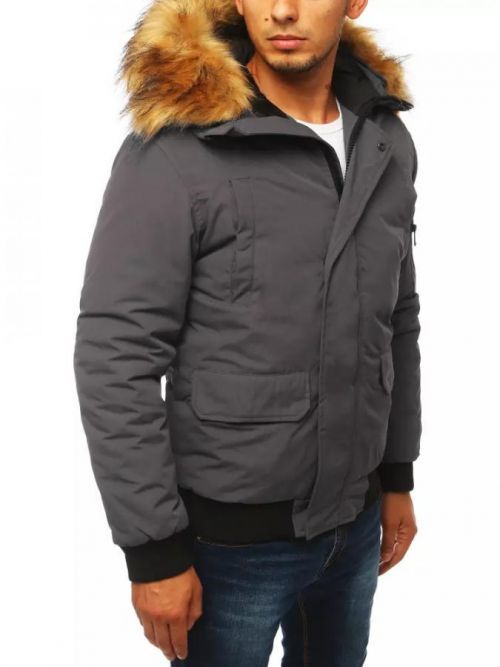 Dstreet TX3942 dark gray men's jacket