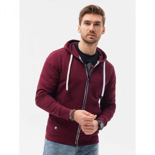 Ombre Clothing Men's zip-up sweatshirt B1145