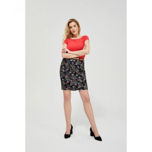 Floral print skirt