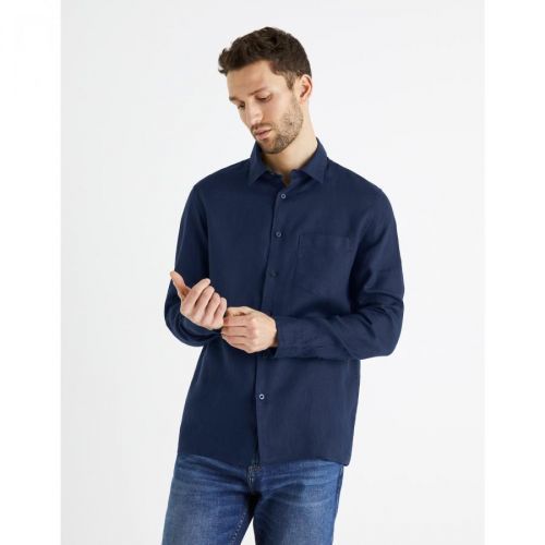 Celio Linen Shirt Baflax - Men