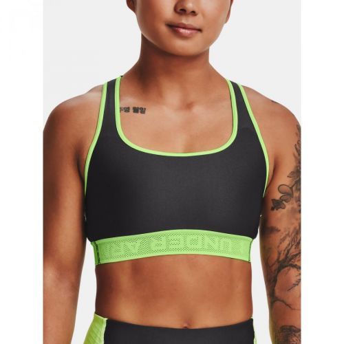 Under Armour Bra UA Crossback Mid Solid-GRY - Women