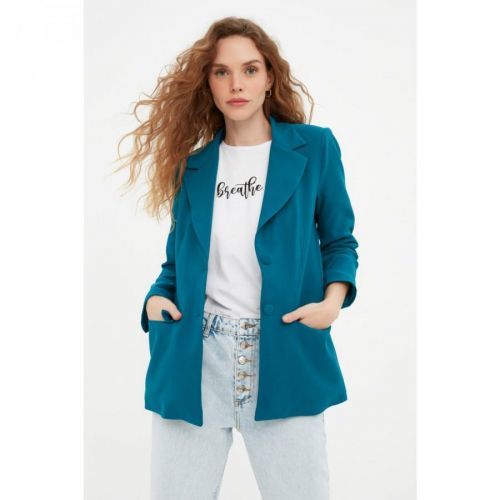 Trendyol Oil Button Jacket