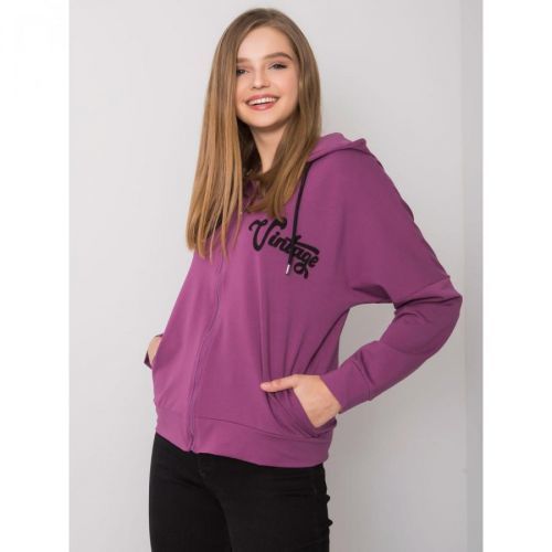 Purple zip up hoodie