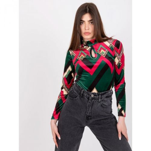 Dark blue plus size cotton sweatshirt without hood