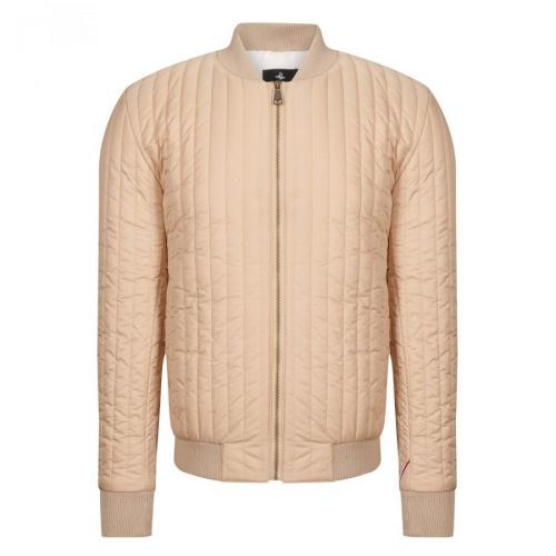 M8643 DEWBERRY MEN'S COAT-PATTERNED BEIGE