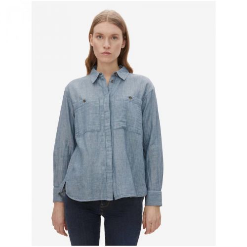 Blue Women's Striped Shirt Tom Tailor - Women