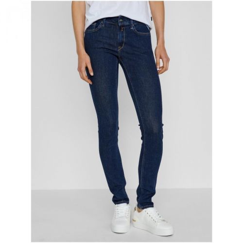 Dark Blue Women's Skinny Fit Jeans Replay - Women