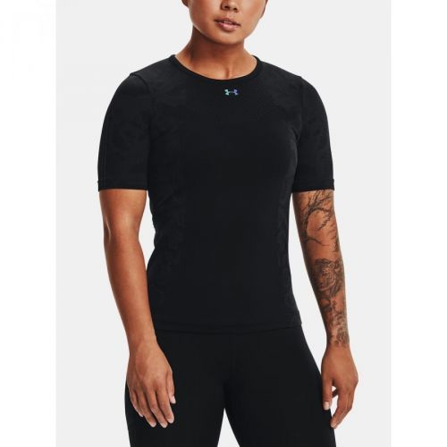 Under Armour T-shirt UA Rush Seamless SS-BLK - Women's