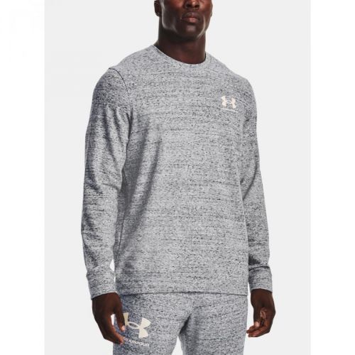 Under Armour Sweatshirt UA Rival Terry LC Crew-WHT - Mens