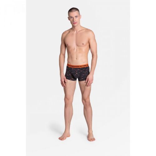 Ozzy 38288-MLC Boxer Shorts Set of 2 Graphite Orange