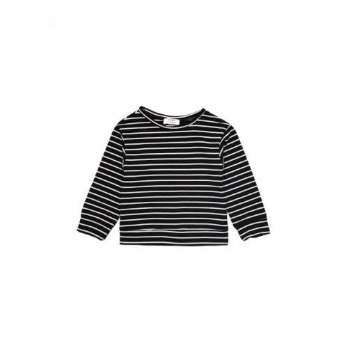 Trendyol Black Recycle Basic Unisex Knitted Sweatshirt