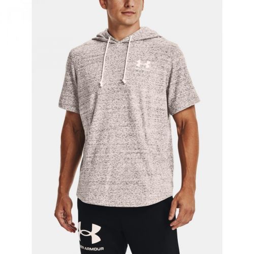 Under Armour Sweatshirt UA Rival Terry LC SS HD-WHT - Mens