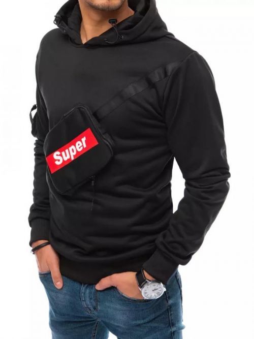 Black men's sweatshirt Dstreet BX5161