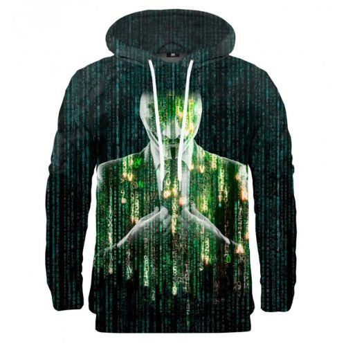 Mr. GUGU & Miss GO Unisex's Hoodie Kangaroo H-K1748