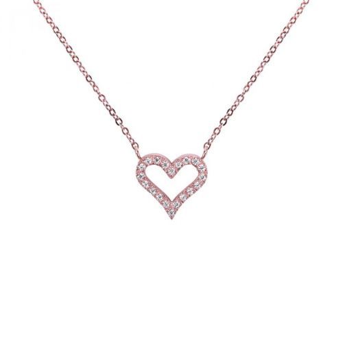 VUCH Rose Gold Stipe Necklace