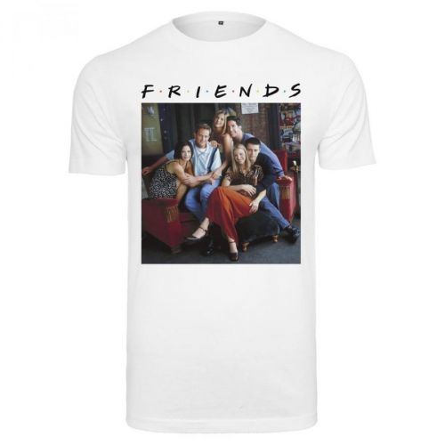 Friends Group Photo Tee White