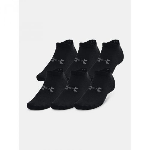 Under Armour Socks UA Essential No Show 6pk-BLK - unisex
