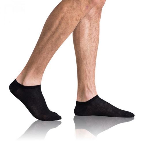 Bellinda GREEN ECOSMART MEN IN-SHOE SOCKS - Pánske eko členkové ponožky - čierna