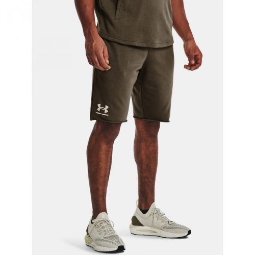 Under Armour Shorts UA RIVAL TERRY SHORT-GRN - Mens