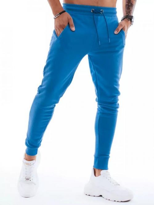 Men's sweatpants cornflower blue Dstreet UX3336