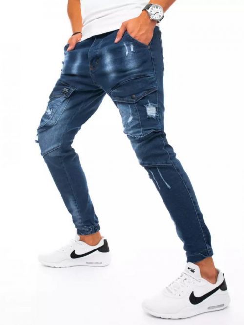Men's cargo jeans blue Dstreet UX3271