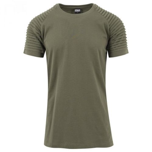 Pleat Raglan Tee olive