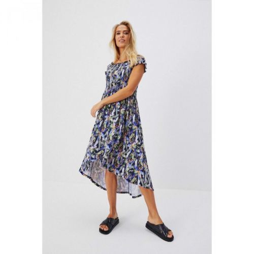 Dress with a floral print