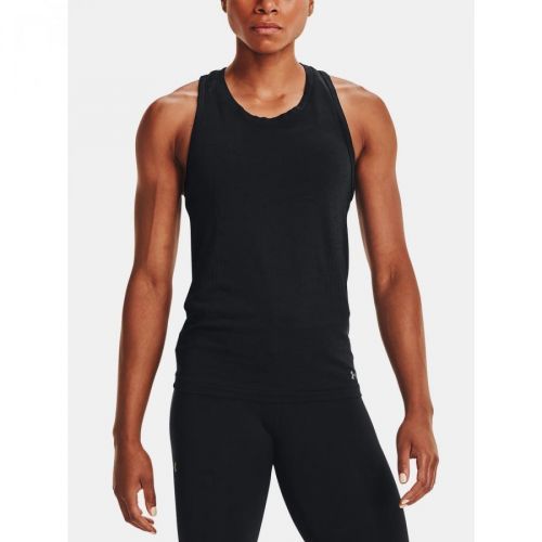 Under Armour Tank Top UA Seamless Run Tank-BLK - Women