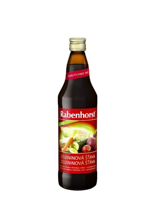 Zeleninová šťava BIO RABENHORST 750 ml