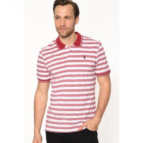 T8545 DEWBERRY T-SHIRT-BURGUNDY