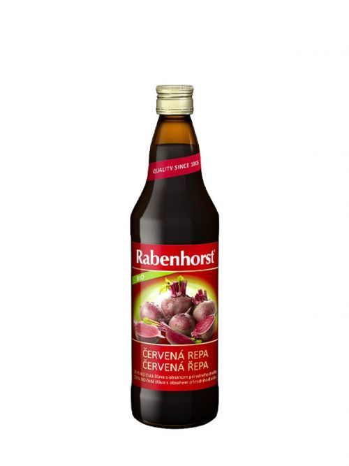 Červená repa šťava BIO RABENHORST 750 ml
