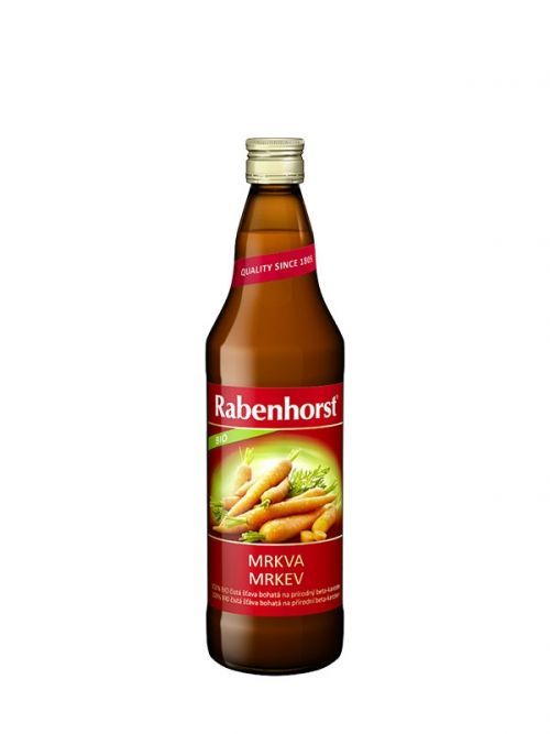 Mrkvová šťava BIO RABENHORST 750 ml