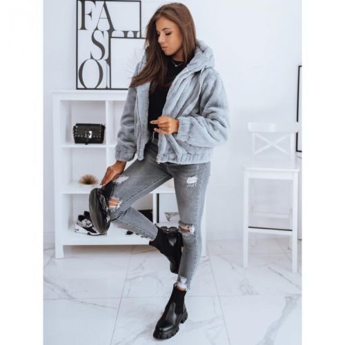 FRESONO women's jacket light gray Dstreet TY2055