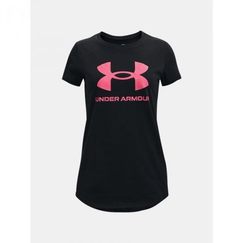 Under Armour T-Shirt Live Sportstyle Graphic SS-BLK - Girls