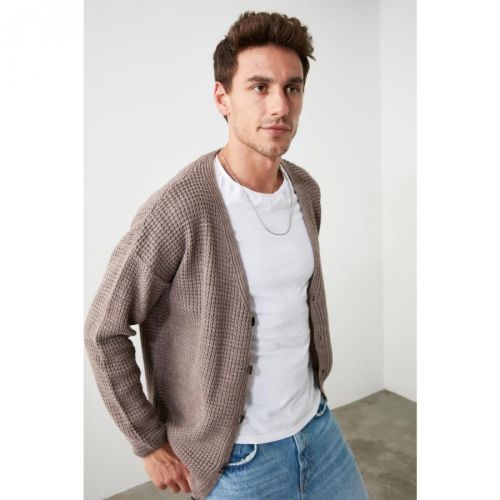 Pánsky kardigán Trendyol Oversize