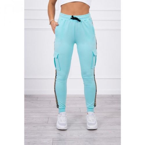 Pants cargo mint