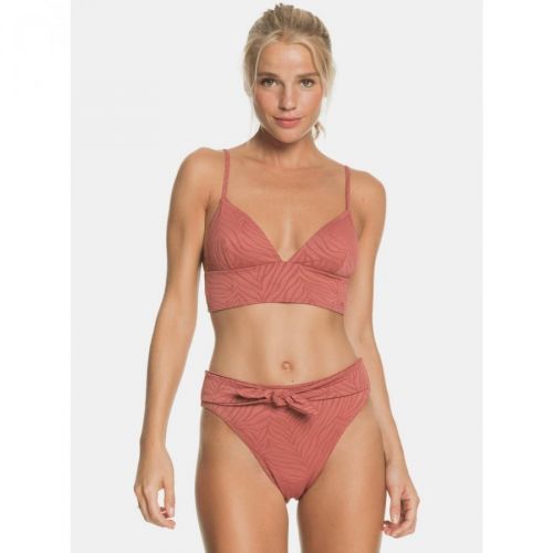 Old Pink Patterned Two Piece Swimwear Roxy - Women