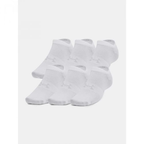 Under Armour Socks UA Essential No Show 6pk-WHT - Unisex
