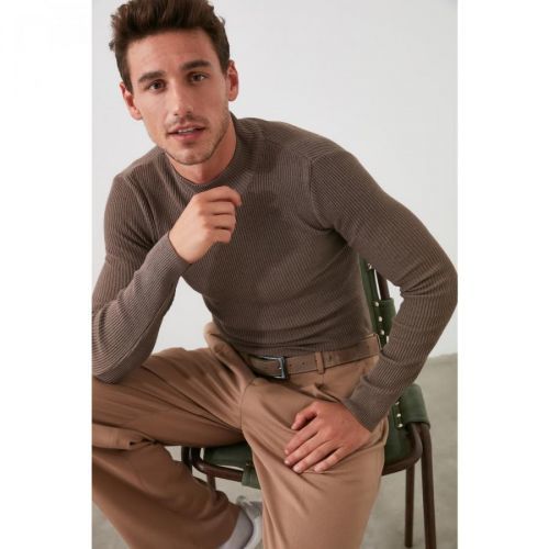 Pánsky sveter Trendyol Plaid