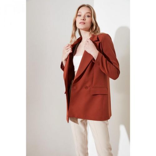 Trendyol Brown Blazer Jacket
