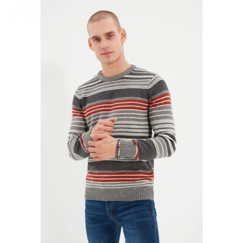 Pánsky sveter Trendyol Striped