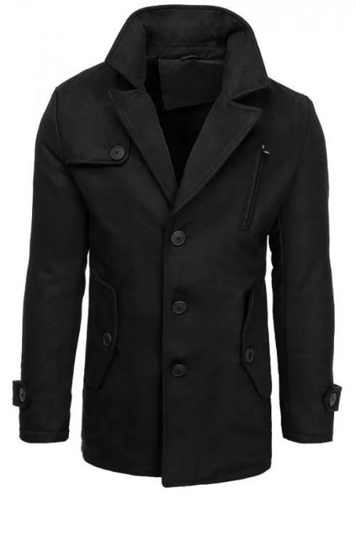 Men's black coat Dstreet CX0440