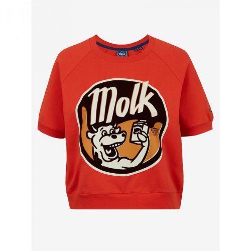 Superdry Sweatshirt Workwear Cropped Sweat Crew - Women
