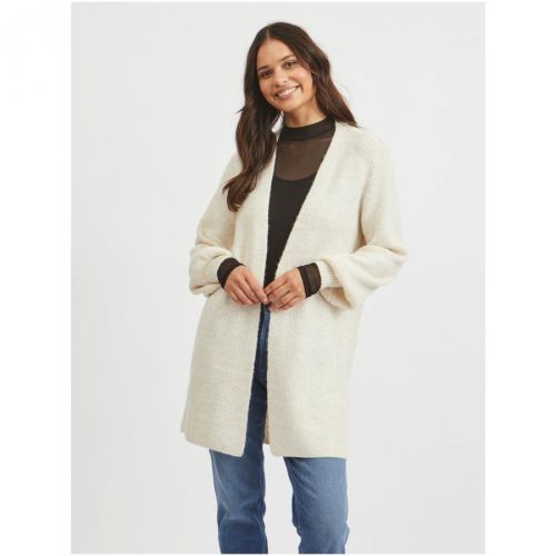 Cream cardigan VILA Vanna - Women